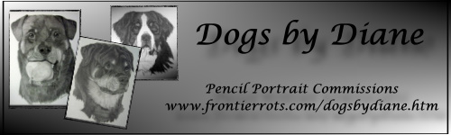 Click on me! Dogs by Diane - Pencil Portrait Commissions